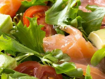 salade saumon